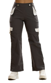 PANTALON CARGO BICOLOR 5926