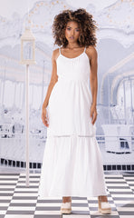 VESTIDO LARGO EN TIRAS 6282