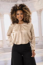 BLUSA LUREX MANGA LARGA 6360