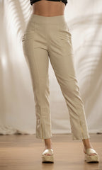 PANTALON BOTA STRECHS TUBO CON CIERRE FUNCIONAL 6430