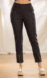 PANTALON BOTA STRECHS TUBO CON CIERRE FUNCIONAL 6430