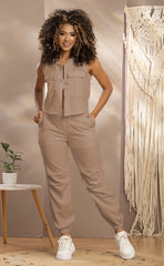 CONJUNTO CHALECO Y PANTALON 6496