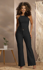 SET PANTALOSN Y BLUSA CLASIC WOMAN 6497