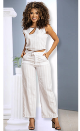 SET BLANCURA CON TEXTURA 6512