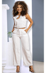 SET BLANCURA CON TEXTURA 6512