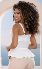 BLUSA SISA TIRAS CON BOLERO 6571