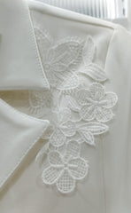 BLAZER CON APLIQUE DE FLOR 6921
