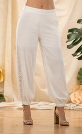 PANTALON ENCAGE CON RESORTE EN BOTA TIPO ALADINO 6959