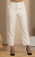 PANTALÓN SASTRE RECTO CON DOBLADILLO 7016