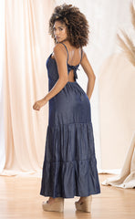 VESTIDO INDIGO LARGO 6629