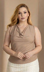 BLUSA LUXURY PLUS SIZE EP06