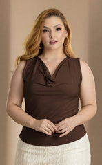 BLUSA LUXURY PLUS SIZE EP06