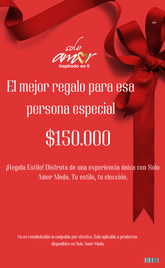 TARJETA REGALO $150.000