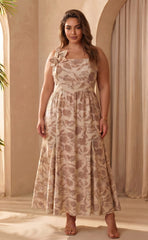VESTIDO GARDEN PLUS ESTAMPADO P920