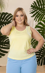 BLUSA BASIC PLUS SIZE COMBO X 3 P545