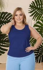 BLUSA BASIC PLUS SIZE COMBO X 3 P545