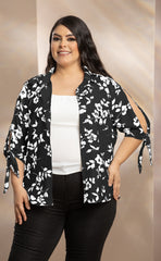 BLAZER TIPO CAMISERA ESTAMPADO FLOR P703