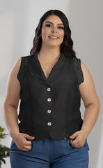 BLUSA PLUS MANGA SISA P710
