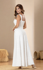 SET FALDA LARGA Y BLUSA 7031