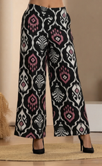 PANTALÓN ESTAMPADO ESTILO PALAZZO 6895