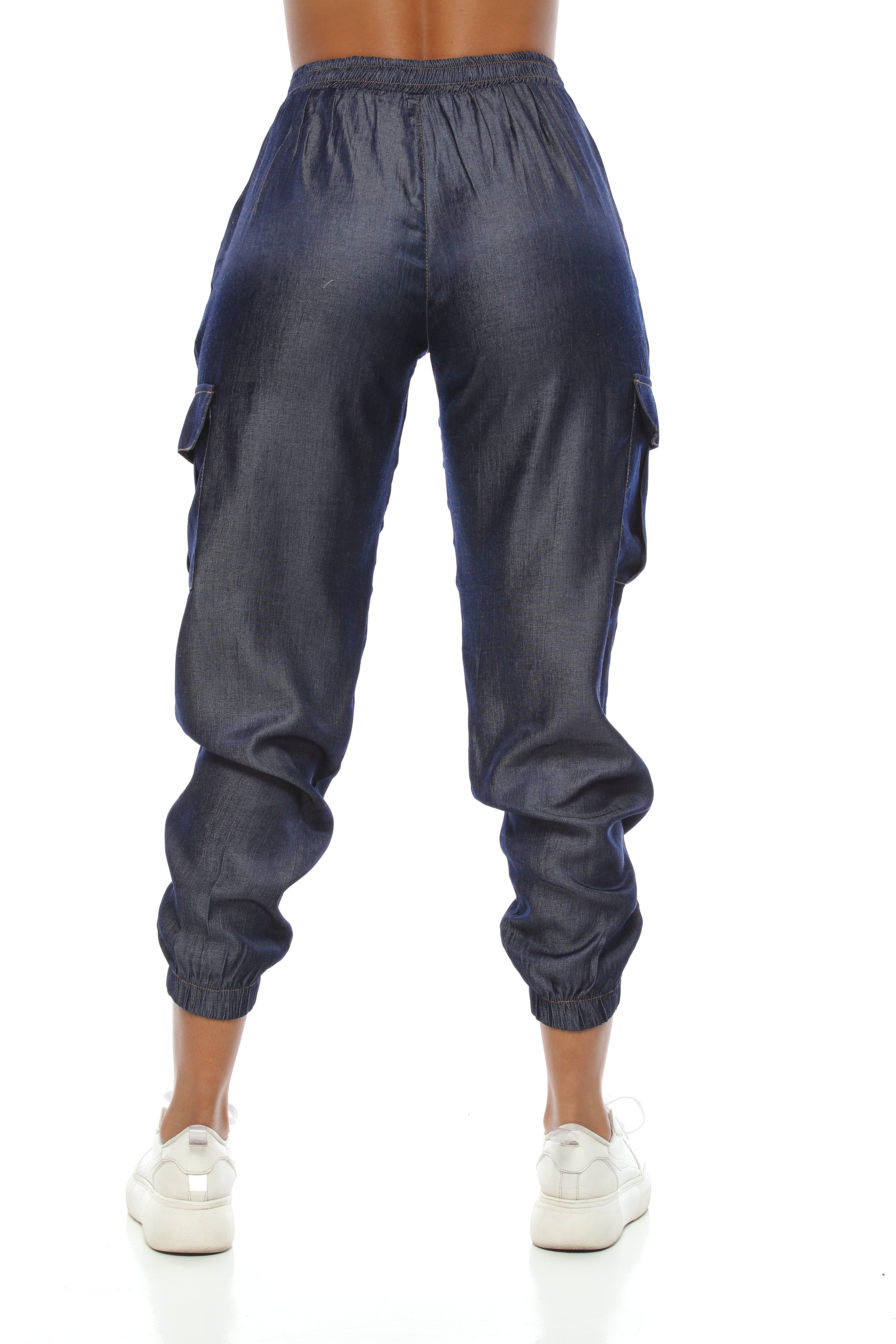 PANTALON TIPO CARGO EN TENCEL 5712