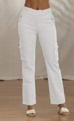 COMBO BLUSA  DE FLORES VERDE GRATIS +1 PANTALON CARGO