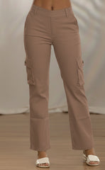 COMBO BLUSA  DE FLORES VERDE GRATIS +1 PANTALON CARGO