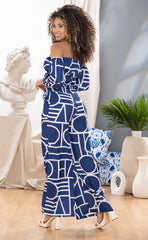 CONJUNTO BLUSA Y PANTALON CIMETRICO  CON CUELLO BANDEJA 6558