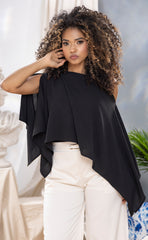 Duo blusas básica y sobrepuesto 6635