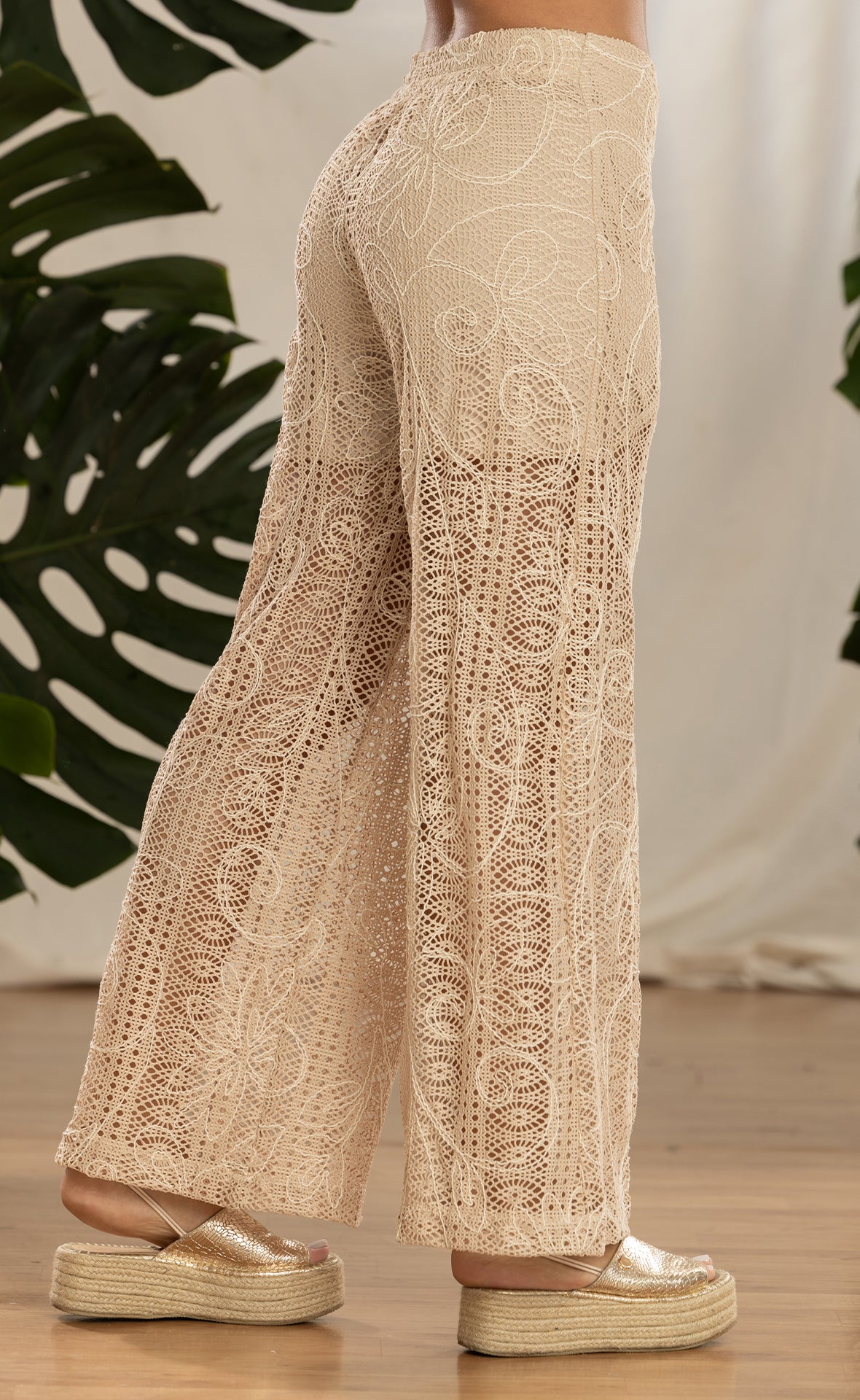 PANTALON TEJIDO CROCHET 6819
