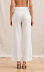 Pantalón aladino de encaje con resorte 6959