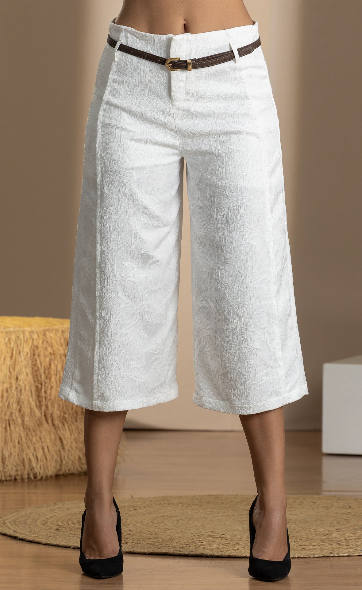 PANTALON COLLUTE PREMIUM CON TEXTURAS 7002