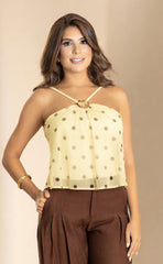BLUSA MALLATEX ESTAMPADA EN POLKA DOTS 7040