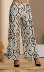 PANTALÓN ESTAMPADO ESTILO PALAZZO 6895