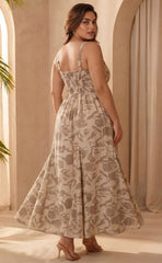 VESTIDO GARDEN PLUS ESTAMPADO P920