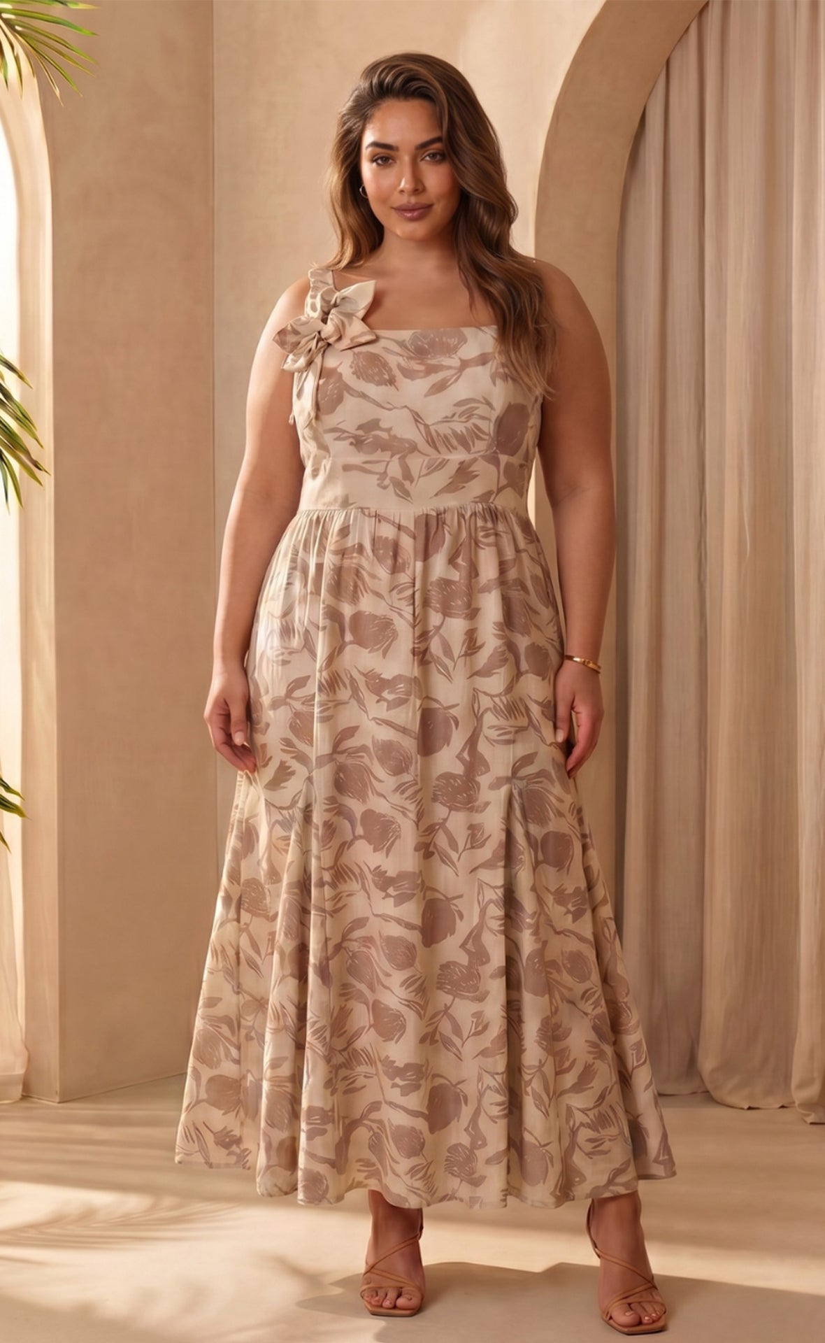 VESTIDO GARDEN PLUS ESTAMPADO P920