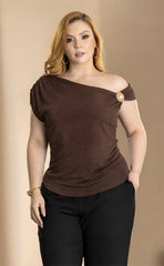 BLUSA PLUS SIZE CHIC DREAPS P943