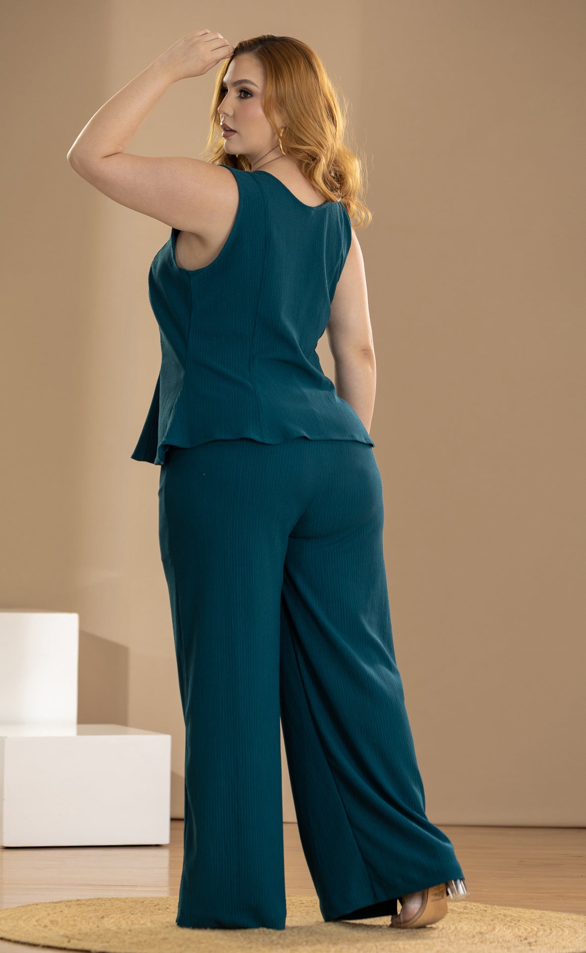 SET LEONOR PLUS BLUSA BOLEROS P947