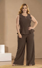 SET LEONOR PLUS BLUSA BOLEROS P947