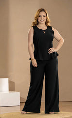SET LEONOR PLUS BLUSA BOLEROS P947