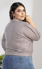 BLUSA PLUS SIZE MANGA 3/4 P692