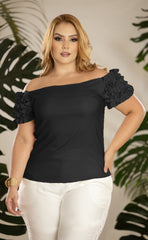 BLUSA  BANDEJA MANGA BOLEROS P827