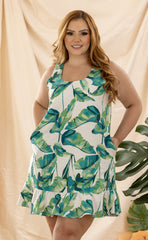VESTIDO ESTAMPADO CORTO P885