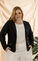 BLAZER  PLUS SIZE AURORA IVORY P891