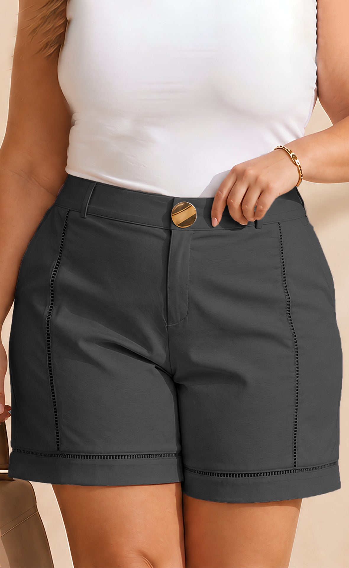 SHORT MILANO ELEGANCIA VERANO PLUS SIZE P903