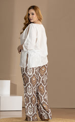 SET BLUSA Y PANTALON ETNICO P949