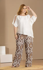 SET BLUSA Y PANTALON ETNICO P949
